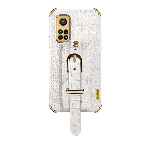 Coque Luxe Cuir Housse Etui XD1 pour Xiaomi Mi 10T Pro 5G Blanc