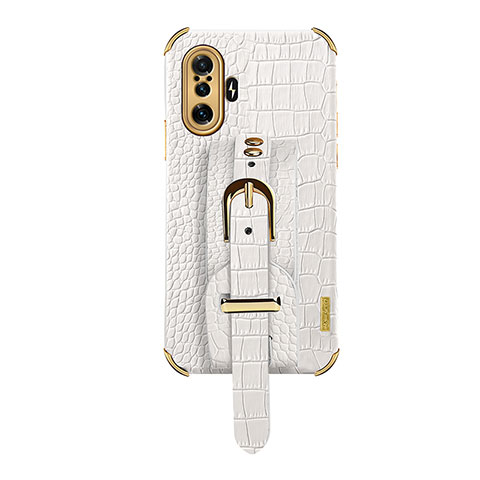 Coque Luxe Cuir Housse Etui XD1 pour Xiaomi Poco F3 GT 5G Blanc