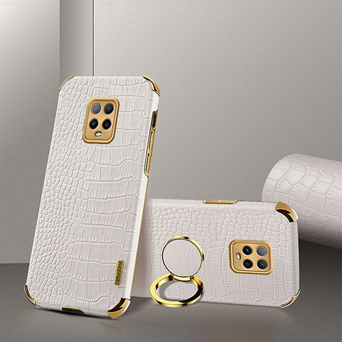 Coque Luxe Cuir Housse Etui XD1 pour Xiaomi Redmi 10X Pro 5G Blanc