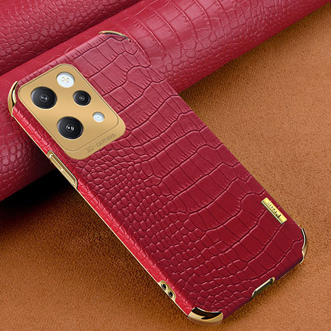 Coque Luxe Cuir Housse Etui XD1 pour Xiaomi Redmi 12 4G Rouge