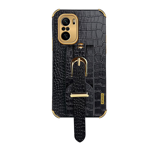 Coque Luxe Cuir Housse Etui XD1 pour Xiaomi Redmi K40 5G Noir