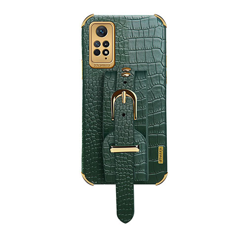 Coque Luxe Cuir Housse Etui XD1 pour Xiaomi Redmi Note 11 Pro 4G Vert