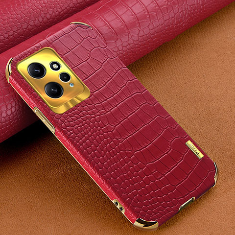 Coque Luxe Cuir Housse Etui XD1 pour Xiaomi Redmi Note 12 4G Rouge