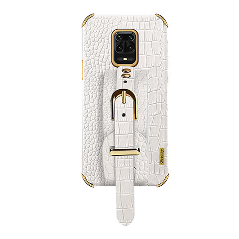 Coque Luxe Cuir Housse Etui XD1 pour Xiaomi Redmi Note 9 Pro Max Blanc