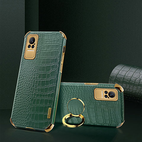 Coque Luxe Cuir Housse Etui XD2 pour Xiaomi Civi 1S 5G Vert