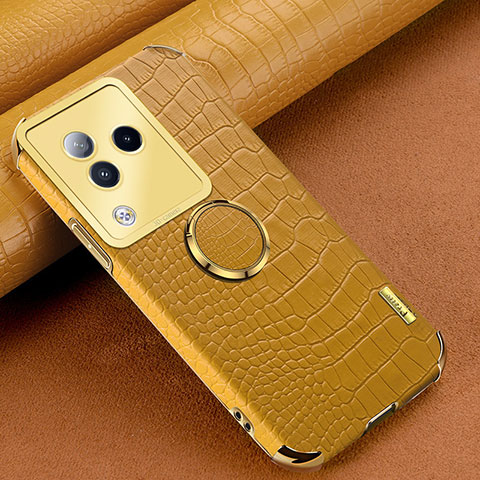 Coque Luxe Cuir Housse Etui XD2 pour Xiaomi Civi 3 5G Jaune