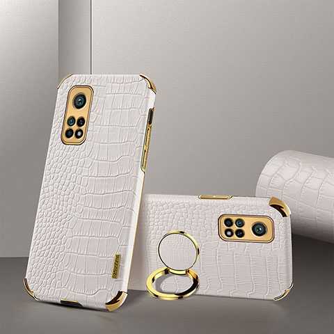 Coque Luxe Cuir Housse Etui XD2 pour Xiaomi Mi 10T Pro 5G Blanc