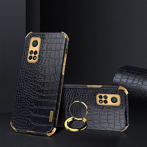 Coque Luxe Cuir Housse Etui XD2 pour Xiaomi Mi 10T Pro 5G Noir