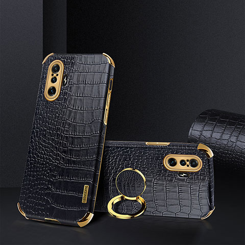 Coque Luxe Cuir Housse Etui XD2 pour Xiaomi Poco F3 GT 5G Noir