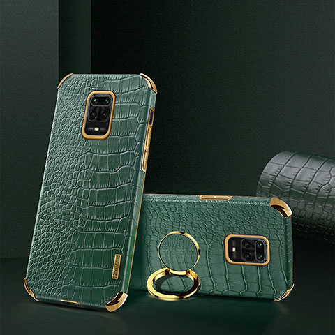 Coque Luxe Cuir Housse Etui XD2 pour Xiaomi Poco M2 Pro Vert