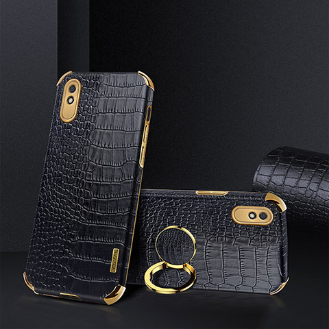 Coque Luxe Cuir Housse Etui XD2 pour Xiaomi Redmi 9A Noir