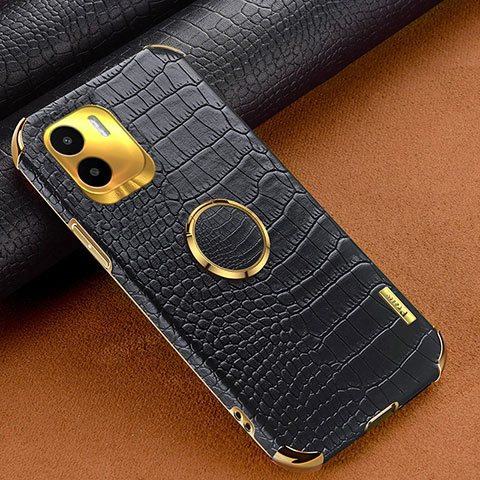 Coque Luxe Cuir Housse Etui XD2 pour Xiaomi Redmi A2 Noir