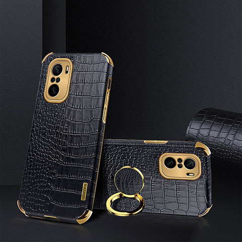 Coque Luxe Cuir Housse Etui XD2 pour Xiaomi Redmi K40 5G Noir