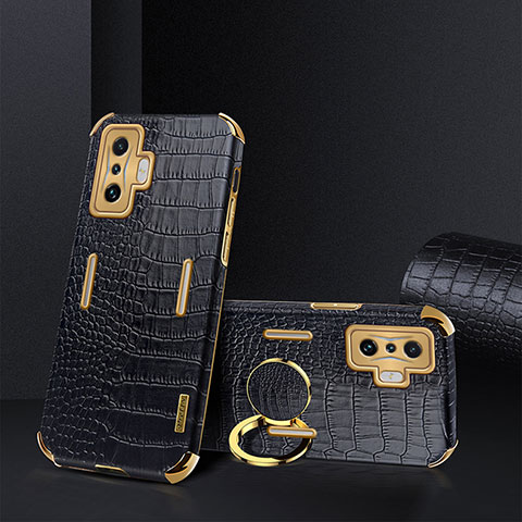 Coque Luxe Cuir Housse Etui XD2 pour Xiaomi Redmi K50 Gaming 5G Noir