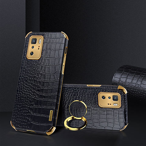 Coque Luxe Cuir Housse Etui XD2 pour Xiaomi Redmi Note 10 Pro 5G Noir