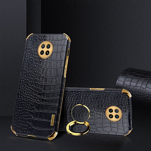 Coque Luxe Cuir Housse Etui XD2 pour Xiaomi Redmi Note 9 5G Noir