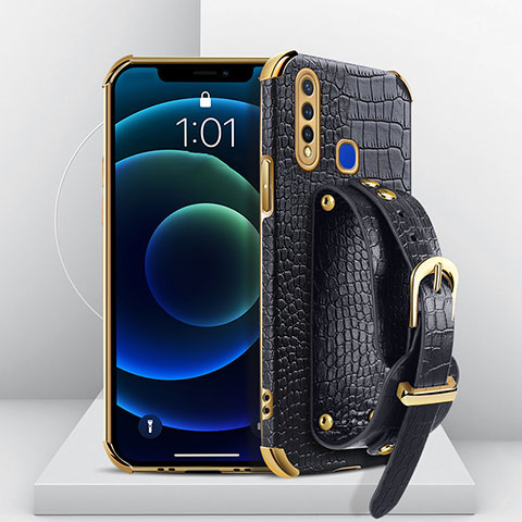 Coque Luxe Cuir Housse Etui XD3 pour Vivo iQOO U3 4G Noir