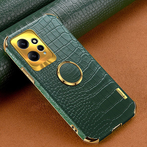 Coque Luxe Cuir Housse Etui XD3 pour Xiaomi Redmi Note 12 4G Vert