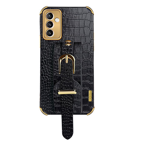 Coque Luxe Cuir Housse Etui XD5 pour Samsung Galaxy A15 5G Noir