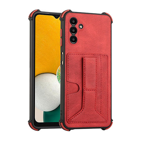 Coque Luxe Cuir Housse Etui Y01B pour Samsung Galaxy A13 5G Rouge