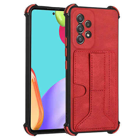 Coque Luxe Cuir Housse Etui Y01B pour Samsung Galaxy A53 5G Rouge