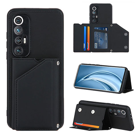 Coque Luxe Cuir Housse Etui Y01B pour Xiaomi Mi 10S 5G Noir