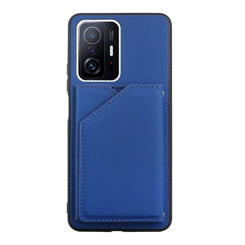 Coque Luxe Cuir Housse Etui Y01B pour Xiaomi Mi 11T Pro 5G Bleu