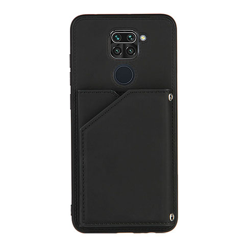 Coque Luxe Cuir Housse Etui Y01B pour Xiaomi Redmi 10X 4G Noir