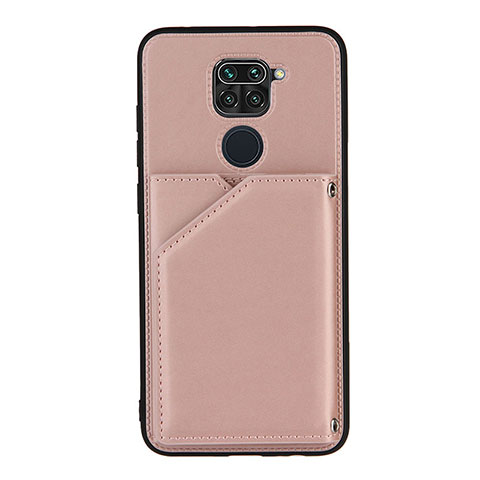 Coque Luxe Cuir Housse Etui Y01B pour Xiaomi Redmi 10X 4G Or Rose