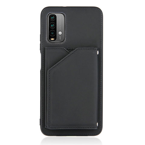 Coque Luxe Cuir Housse Etui Y01B pour Xiaomi Redmi 9 Power Noir