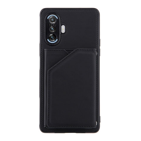 Coque Luxe Cuir Housse Etui Y01B pour Xiaomi Redmi K40 Gaming 5G Noir