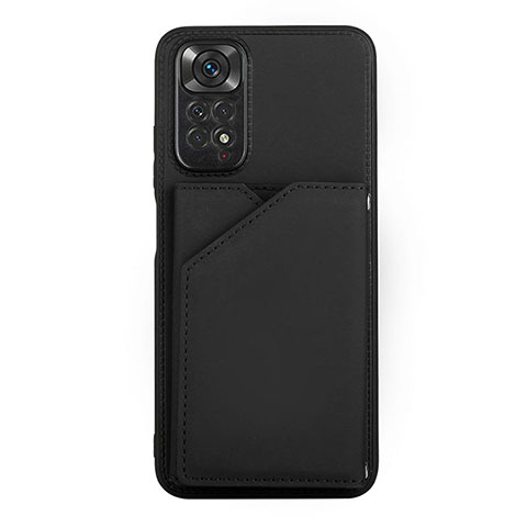 Coque Luxe Cuir Housse Etui Y01B pour Xiaomi Redmi Note 11 4G (2022) Noir