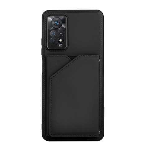 Coque Luxe Cuir Housse Etui Y01B pour Xiaomi Redmi Note 11 Pro 5G Noir