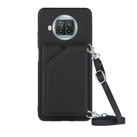 Coque Luxe Cuir Housse Etui Y02B pour Xiaomi Mi 10i 5G Noir