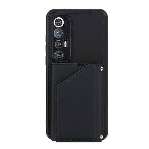 Coque Luxe Cuir Housse Etui Y02B pour Xiaomi Mi 10S 5G Noir