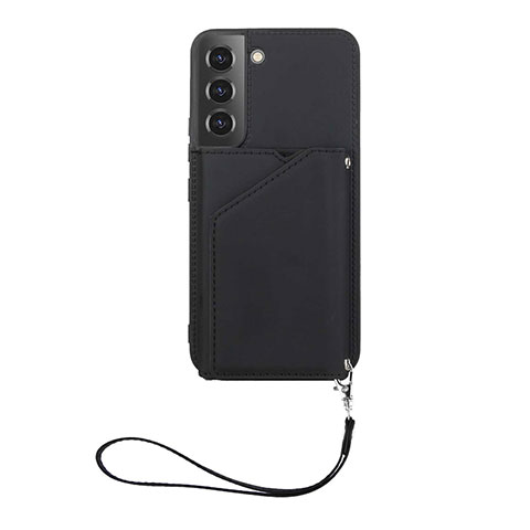 Coque Luxe Cuir Housse Etui Y03B pour Samsung Galaxy S21 5G Noir