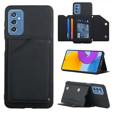 Coque Luxe Cuir Housse Etui Y04B pour Samsung Galaxy M52 5G Noir