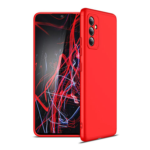 Coque Plastique Mat Protection Integrale 360 Degres Avant et Arriere Etui Housse P01 pour Samsung Galaxy A34 5G Rouge