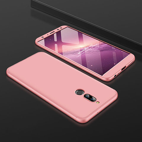 Coque Plastique Mat Protection Integrale 360 Degres Avant et Arriere Etui Housse pour Huawei G10 Or Rose