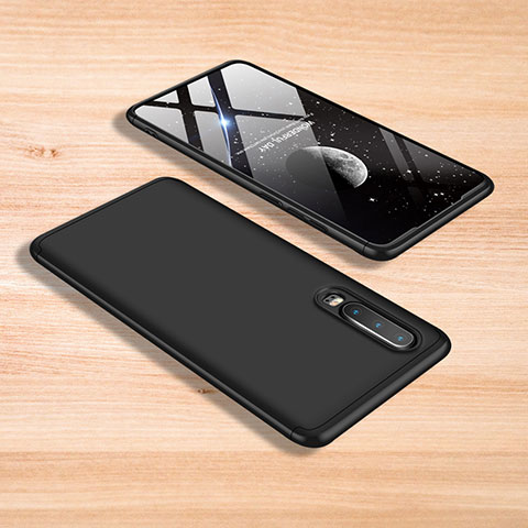 Coque Plastique Mat Protection Integrale 360 Degres Avant et Arriere Etui Housse pour Xiaomi Mi 9 Lite Noir