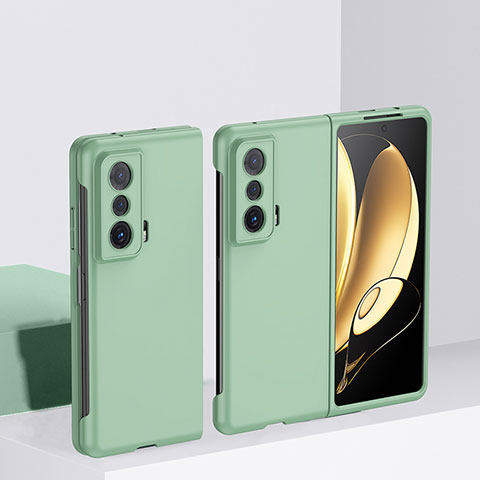 Coque Plastique Mat Protection Integrale 360 Degres Avant et Arriere Etui Housse QH1 pour Huawei Honor Magic Vs Ultimate 5G Pastel Vert