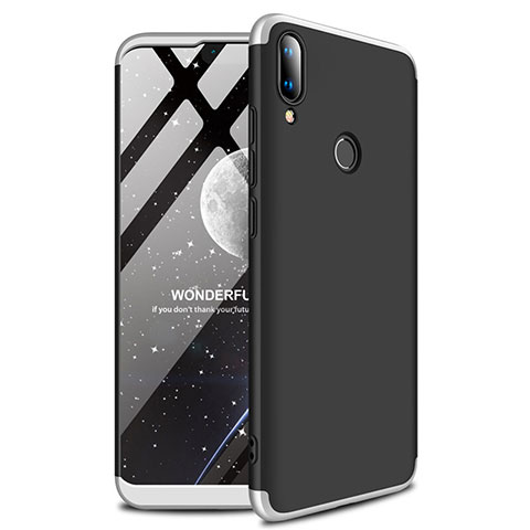 Coque Plastique Rigide Etui Housse Mat A01 pour Huawei Y9 (2019) Argent