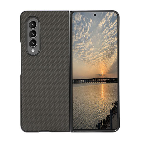 Coque Plastique Rigide Etui Housse Mat H03 pour Samsung Galaxy Z Fold3 5G Noir