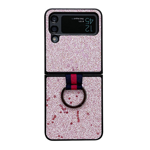 Coque Plastique Rigide Etui Housse Mat H08 pour Samsung Galaxy Z Flip4 5G Rose