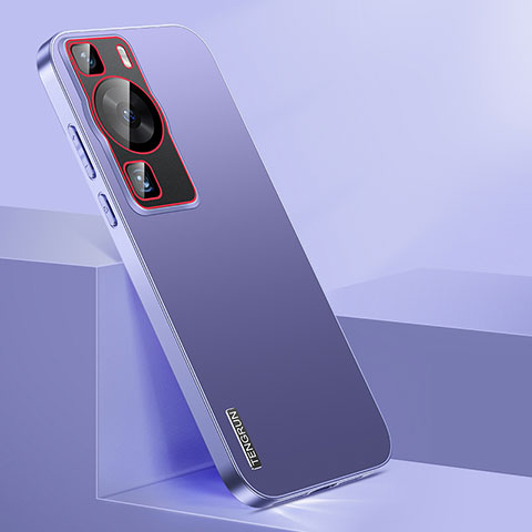 Coque Plastique Rigide Etui Housse Mat JL1 pour Huawei P60 Pro Violet