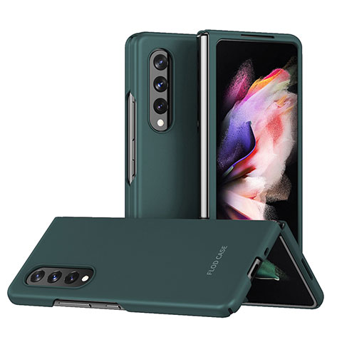 Coque Plastique Rigide Etui Housse Mat L08 pour Samsung Galaxy Z Fold3 5G Vert