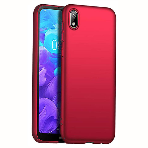 Coque Plastique Rigide Etui Housse Mat M01 pour Huawei Enjoy 8S Rouge