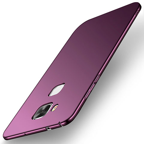 Coque Plastique Rigide Etui Housse Mat M01 pour Huawei G8 Violet