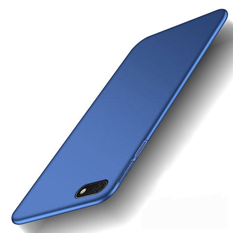 Coque Plastique Rigide Etui Housse Mat M01 pour Huawei Honor 7S Bleu