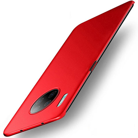 Coque Plastique Rigide Etui Housse Mat M01 pour Huawei Mate 30E Pro 5G Rouge